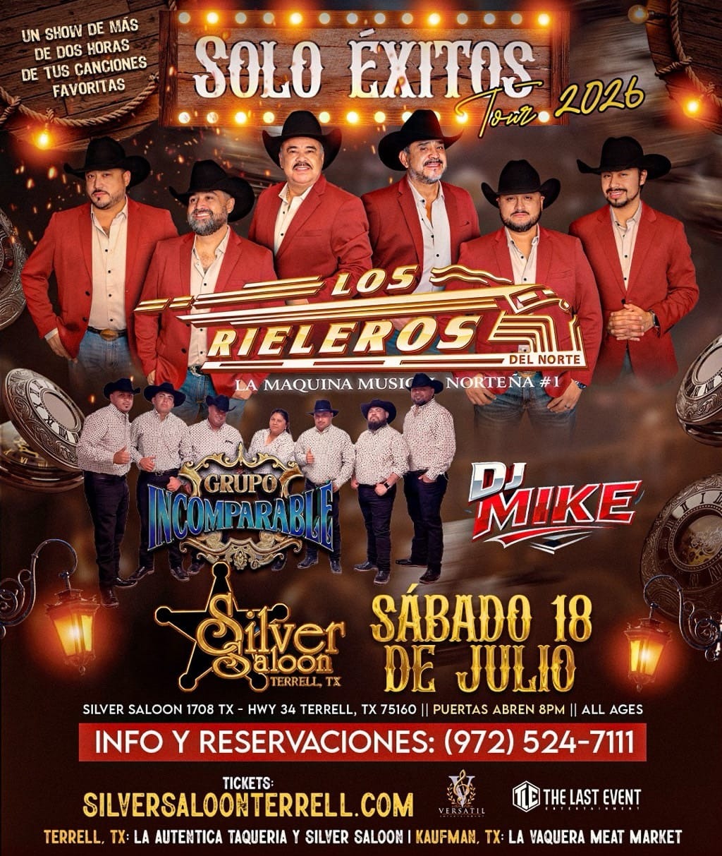 Solo Exitos Tour 2026 Silver Saloon